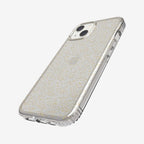 Tech21 Evo Sparkle mobile phone case 15.5 cm (6.1") Cover Gold, Transparent