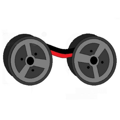 Canon 4202A002/EP-102 Nylon black+red 13mmx6m for Univ. Calculator C-Wind