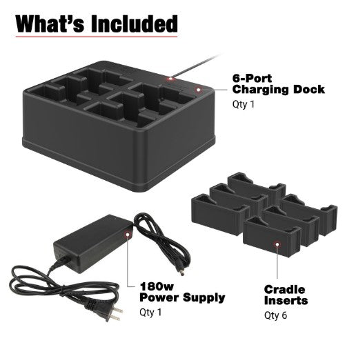 RAM Mounts RAM-GDS-DOCK-6G15P mobile device charger Mobile computer Black AC Indoor