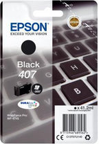 Epson C13T07U140/407 Ink cartridge black, 2.6K pages ISO/IEC 19752 41.2ml for Epson WF 4745
