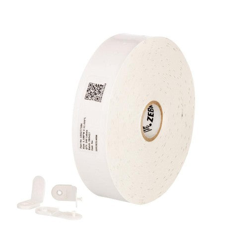 Zebra Z-Band Quickclip Wristband White