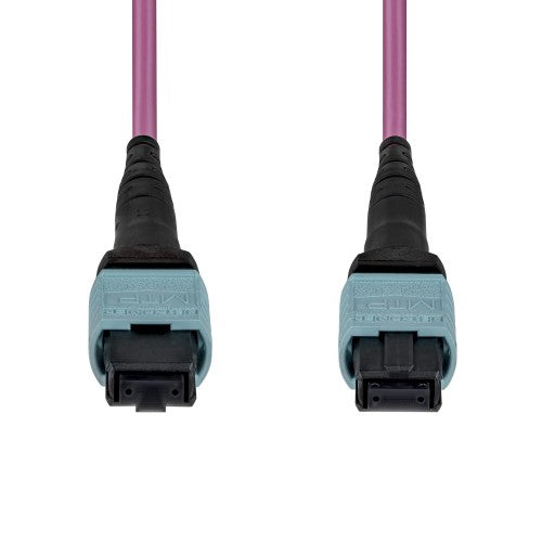 StarTech.com 5m (16ft) MTP®/MPO Fiber Optic Cable, 12F Type-A, OS2 Single Mode MTP/APC Female Fiber Patch Cable, 9/125µm, OFNP Plenum, MTP-12 Fiber Jumper Cord