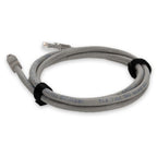 AddOn Networks ADD-0-5MCAT6A-GY networking cable Grey 0.5 m Cat6a U/UTP (UTP)