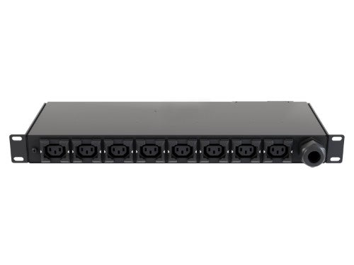 Vertiv PowerGo Monitored rPDU | 1U | Horizontal | 230V | 16A | 8 Manual Lock IEC C13 Outlets | 3.6 kW | 50/60Hz | 1P+N+E(IP44) | EP4G81A2