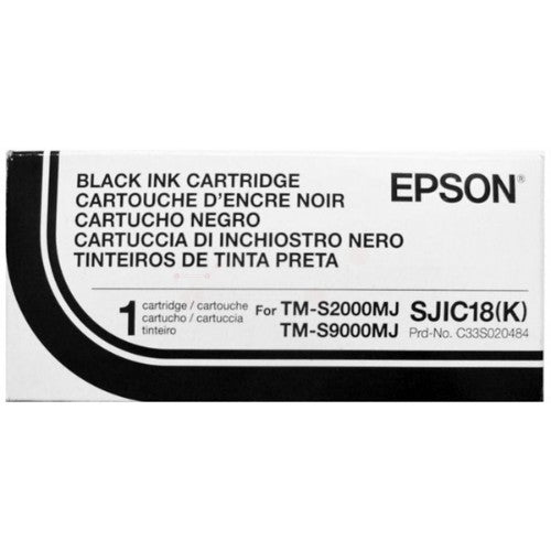 Epson C33S020701/SJIC-18-K Ink cartridge black 32,5ml for Epson TM-S 2000
