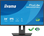 iiyama ProLite 24” IPS Full HD panel with 4-side slim bezel, B energy class and height adjustable stand