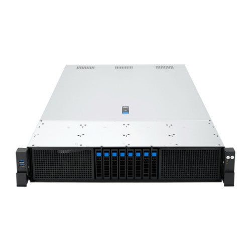 ASUS RS720A-E13-RS8U Socket SP5 Rack (2U) Black, Silver