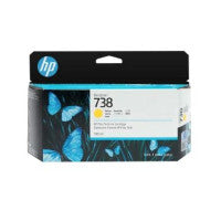HP 498N7A/738 Ink cartridge yellow 130ml for HP DesignJet T 850