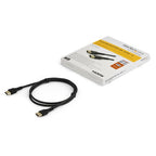 StarTech.com 3ft (1m) Slim HDMI Cable, Flexible Premium Certified HDMI 2.0 Cord with Ethernet, UHD 4K 60Hz HDR10, Durable Aramid Fiber Design with TPE Jacket