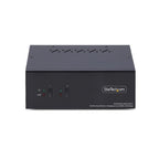 StarTech.com 2-Port Dual-Monitor DisplayPort and HDMI KVM Switch, 4K 60Hz, 1x HDMI & 1x DP Monitor, 2-Port USB 5Gbps Hub, 2x USB HID Ports, TAA Compliant
