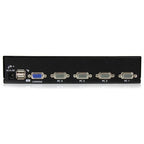 StarTech.com 4 Port 1U Rackmount USB KVM Switch with OSD - TAA