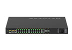 NETGEAR M4250-26G4XF-PoE+ Managed L2/L3 Gigabit Ethernet (10/100/1000) Power over Ethernet (PoE) 1U Black
