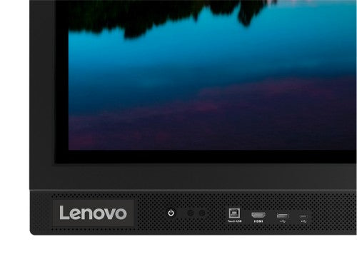 Lenovo ThinkVision T86 LED display 2.18 m (86") 3840 x 2160 pixels 4K Ultra HD Touchscreen Black