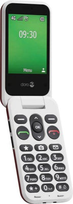 Doro Leva E30 7.11 cm (2.8") 142.7 g Red, White Feature phone