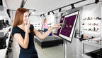 Allsee Technologies AO32H Signage Display Interactive flat panel 81.3 cm (32") LCD Wi-Fi 450 cd/m² Black Touchscreen Built-in processor Android 7.1