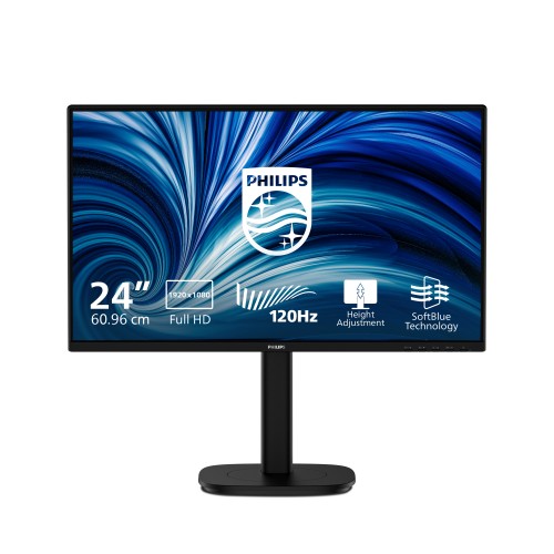 Philips 23.8IN 16:9 IPS 120HZ 1920X1080 HAS 150MM D-SUB X 1 HDMI X 1X 1 computer monitor 60.5 cm (23.8") 1920 x 1080 pixels