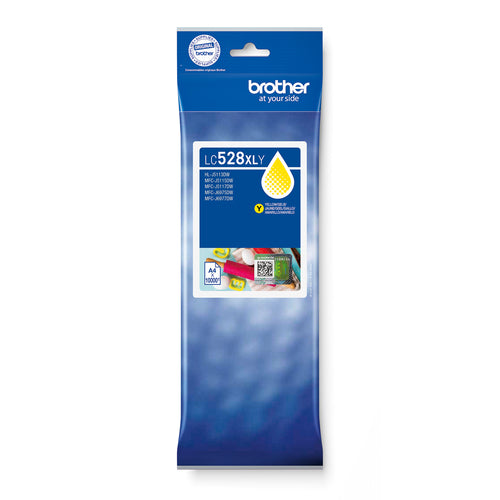 Brother LC-528XLY Ink cartridge yellow ultra High-Capacity, 10K pages ISO/IEC 19752 for Brother MFC-J 6975