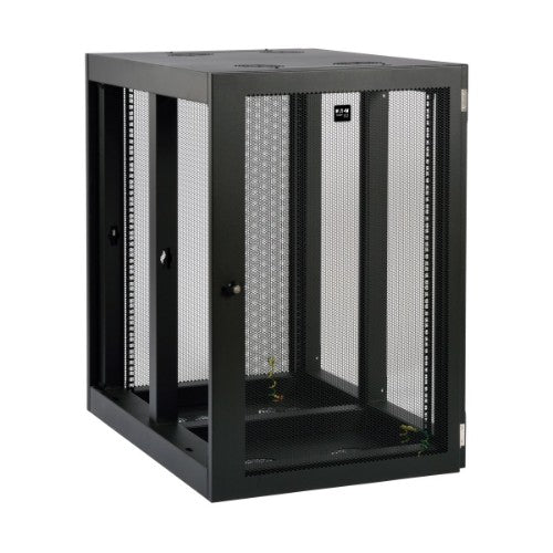 Tripp Lite SRW18UHD SmartRack 18U Heavy-Duty Low-Profile Server-Depth Side-Mount Wall-Mount Rack Enclosure Cabinet