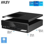 MSI PRO DP21 14M Intel Core i5 14400 ( 14th Gen Desktop CPU ), Barebone, DP21 14M, SFF, Mini Computer, HTPC, (NO RAM, NO Storage, NO OS), Intel Graphics/DDR5/HDMI/LAN/WiFi 6E/BT 5.3 - PRO DP21 14M i5 14400 BB
