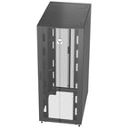 Vertiv VR3350 rack cabinet 42U Freestanding rack Black, Transparent