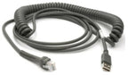 Zebra CBA-U29-C15ZBR USB cable USB 2.0 4.57 m USB A Black