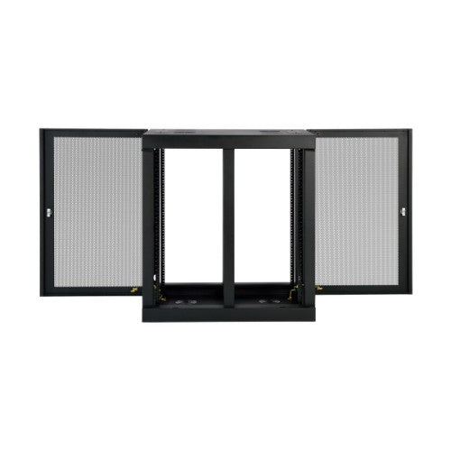 Tripp Lite SRW18UHD SmartRack 18U Heavy-Duty Low-Profile Server-Depth Side-Mount Wall-Mount Rack Enclosure Cabinet
