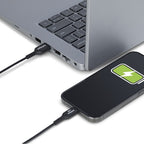 StarTech.com 6.6ft (2m) USB-A to USB-C Charging Cable, Charge & Sync, 3A, USB 2.0, TPE Jacket - Black USB Charging Cord