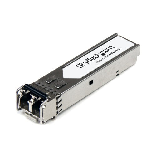 StarTech.com Palo Alto Networks PAN-SFP-PLUS-SR Compatible SFP+ Module, 10GBASE-SR, Multimode Fiber (MMF), 300m (984ft), LC, 850nm, 10 Gigabit Optic Transceiver