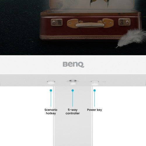 BenQ EW2790U LED display 68.6 cm (27") 3840 x 2160 pixels 4K Ultra HD White