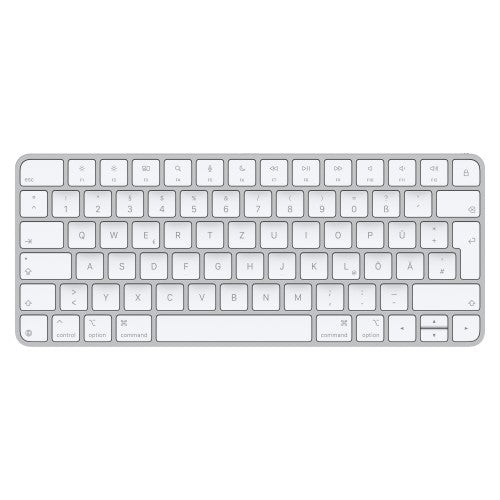 Apple Magic keyboard Universal USB + Bluetooth QWERTZ German White