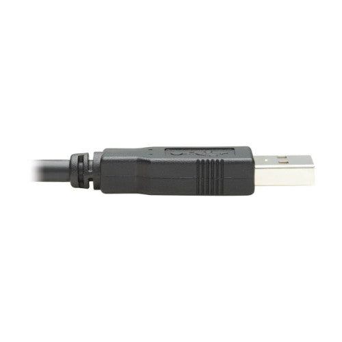 Tripp Lite U009-015-RJ45-X USB-A to RJ45 Rollover Console Cable (M/M) - Cisco Compatible, 250 Kbps, 15 ft. (4.57 m), Black