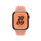 Apple MGAQ4ZM/A smart wearable accessory Band Pink Aluminium, Fluoroelastomer