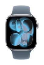 Apple MFGX4ZM/A smart wearable accessory Band Blue Fluoroelastomer