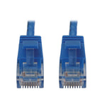 Eaton N261-002-BL networking cable Blue 0.6 m Cat6a U/UTP (UTP)