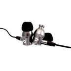 V7 3.5 mm Noise Isolating Stereo Earbuds with In-line Mic, iPad, iPhone, Mp3, iPod, iPad, Tablets, Smartphone, Laptop Computer, Chromebook, PC, Aluminum