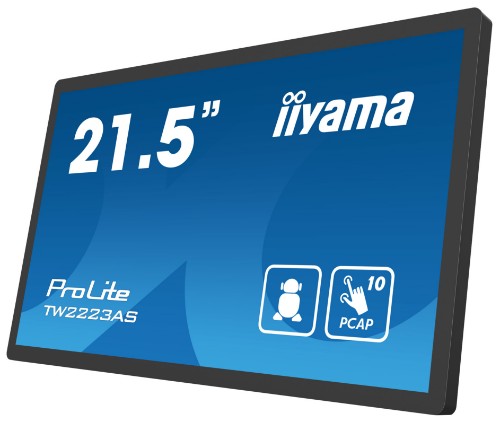 iiyama 21.5” Full HD PCAP 10pt interactive Touch Panel PC with Android OS and edge-to-edge glass design