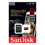 SanDisk Extreme PRO 512 GB MicroSDXC UHS-I Class 10