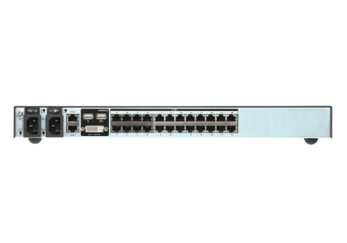 ATEN KN2124VA KVM switch Rack mounting Black, Grey