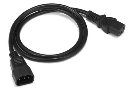 Zebra CS-RAC-NA-IEC-L Black 0.97 m C13 coupler C14 coupler