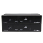 StarTech.com USB DVI KVM Console Extender w/ Serial & Audio Over MM Fiber - 2km