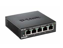D-Link DES-105 Unmanaged L2 Black