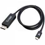 V7 V7USBCDP14-1M video cable adapter DisplayPort USB Type-C Black