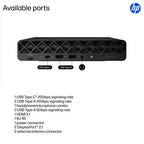 HP ProDesk 4 Mini G1i AI Intel Core Ultra 5 225T 16 GB DDR5-SDRAM 1 TB SSD Windows 11 Pro Mini PC AI PC Black