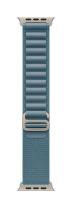 Apple MFTK4ZM/A smart wearable accessory Band Blue Titanium, Polyester, Spandex