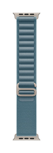 Apple MFTK4ZM/A smart wearable accessory Band Blue Titanium, Polyester, Spandex