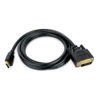 StarTech.com 6ft (1.8m) HDMI to DVI Adapter Cable, Bi-directional Monitor Cord, M/M, TAA Compliant