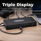 Origin Storage Docking Station USB-C/A Triple 4K