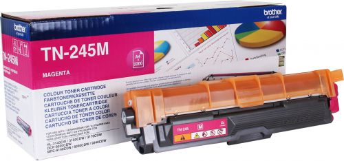 Brother TN-245M Toner-kit magenta high-capacity, 2.2K pages ISO/IEC 19798 for Brother HL-3140