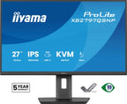 iiyama ProLite XB2797QSNP-B1 computer monitor 68.6 cm (27") 2560 x 1440 pixels Quad HD LCD Black