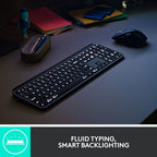 Logitech MX Keys Combo For Business Gen 2 keyboard Mouse included Office RF Wireless + Bluetooth QWERTY UK International Graphite